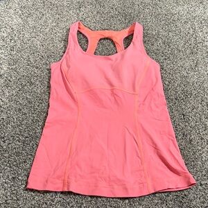 Pink lululemon Athletic Tank Top
